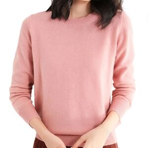 Women's Lightweight Crew Neck Long Sleeve Sweater